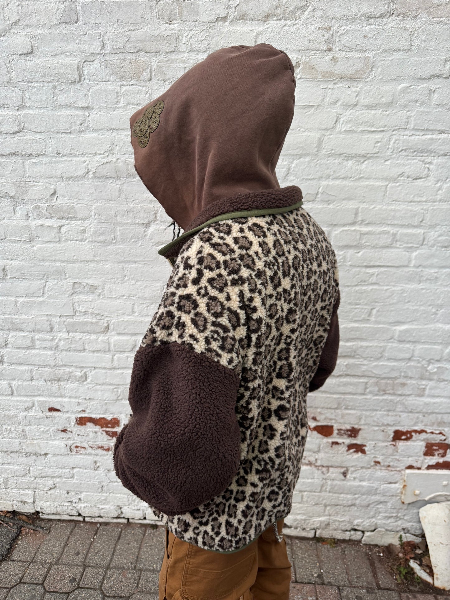 Cheetah Sherpa jacket 