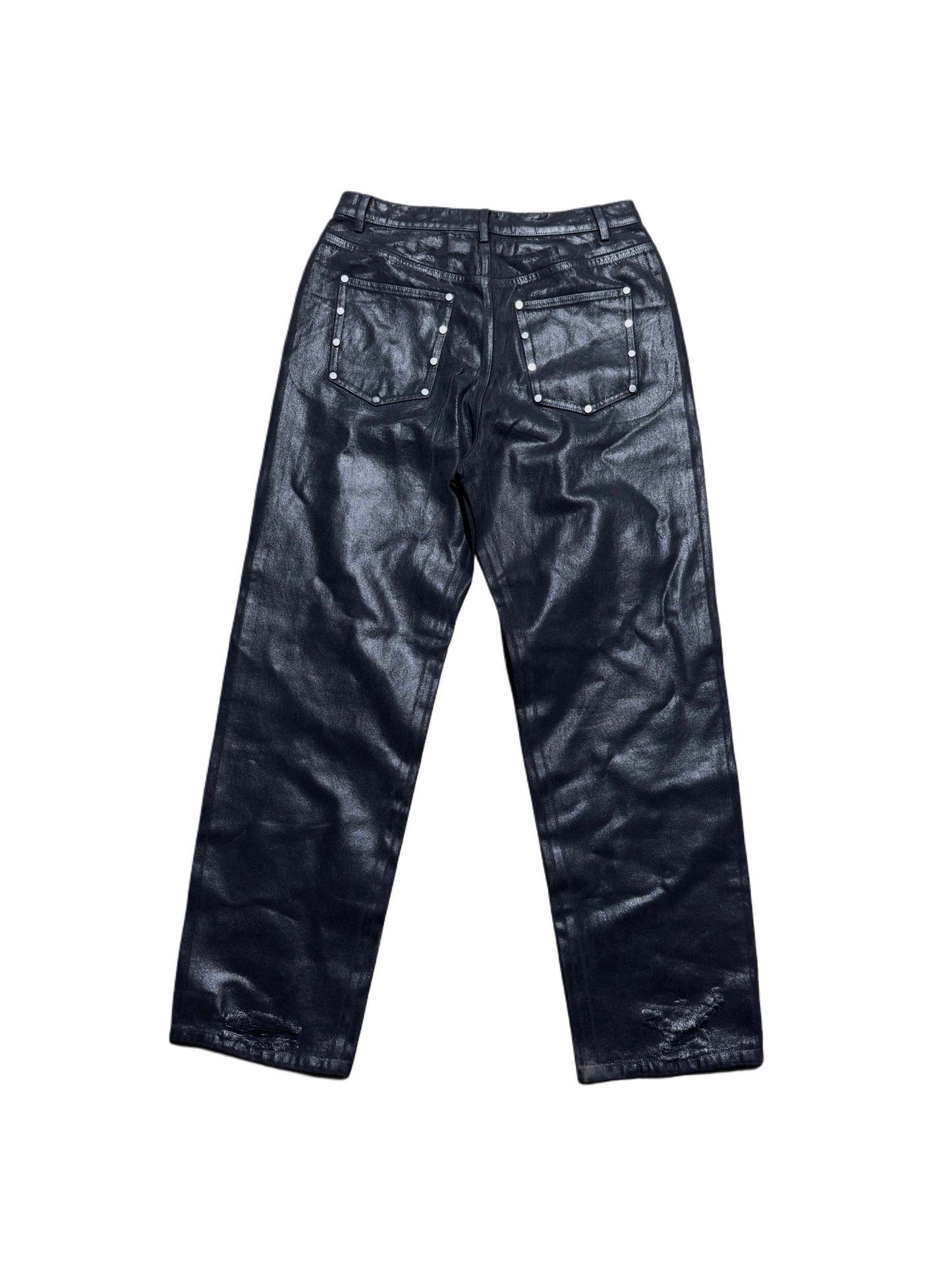 777 Waxed Button Denim