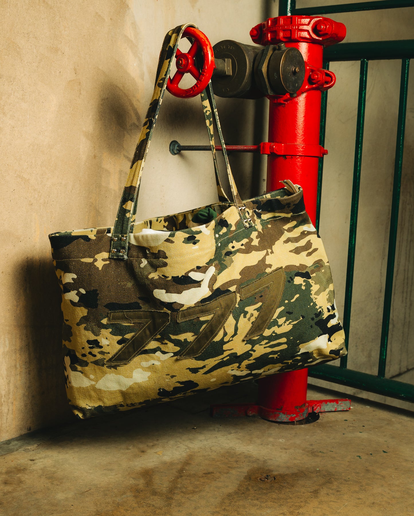Camo duffle Bag