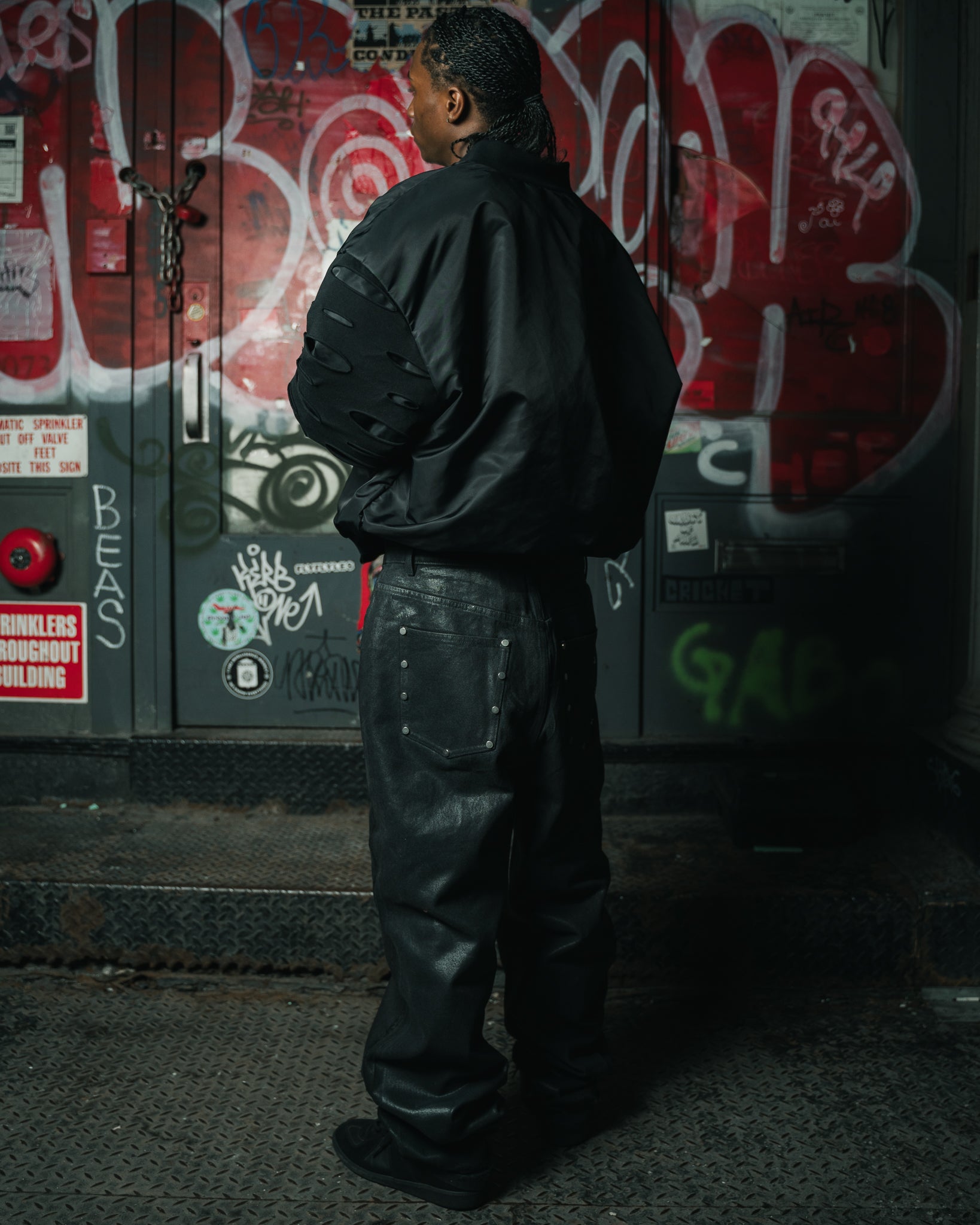 777 Waxed Button Denim
