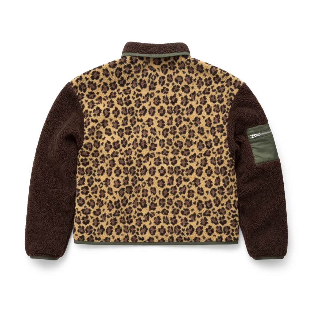 Cheetah Sherpa jacket ￼