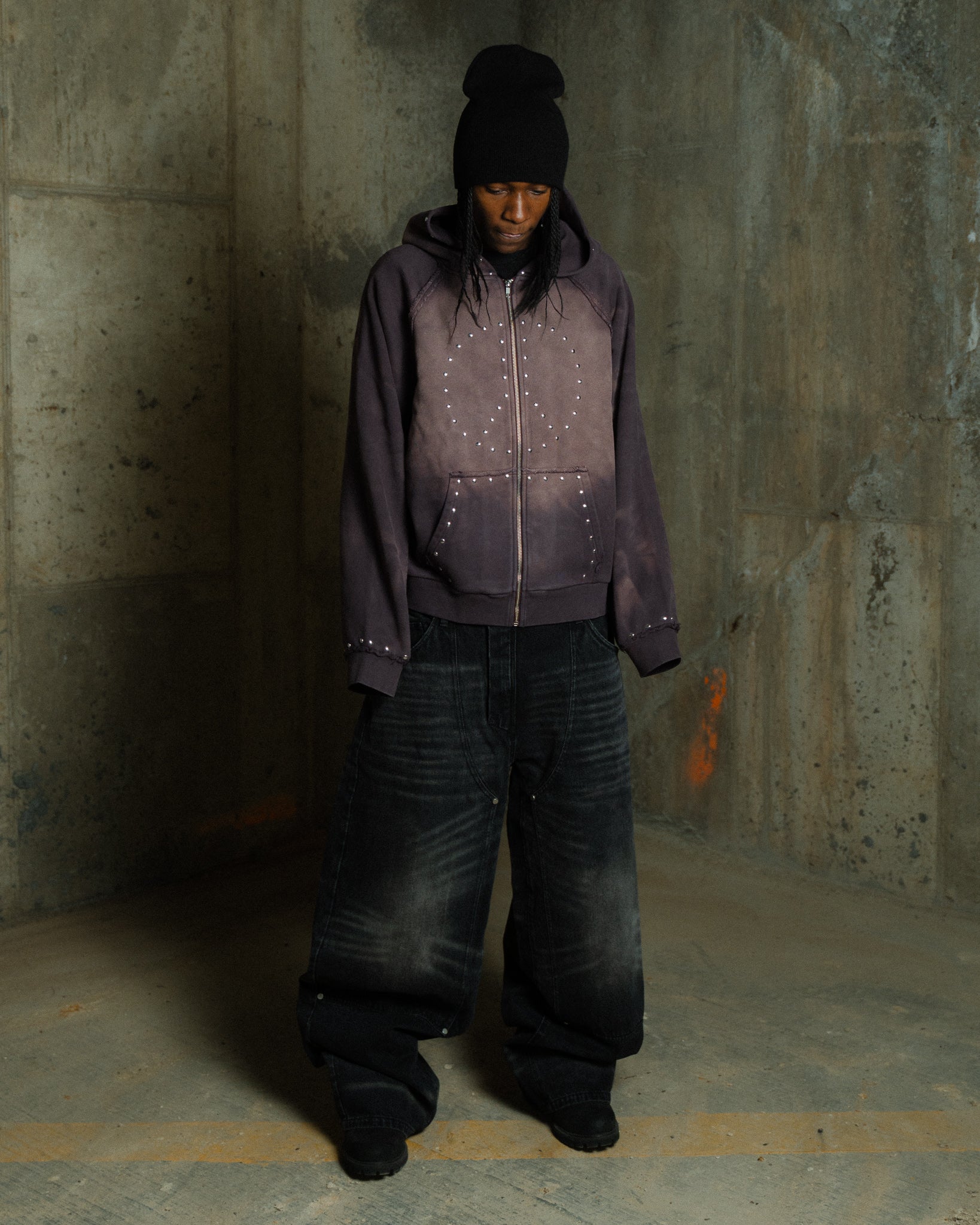 Concrete Double Knee Denim