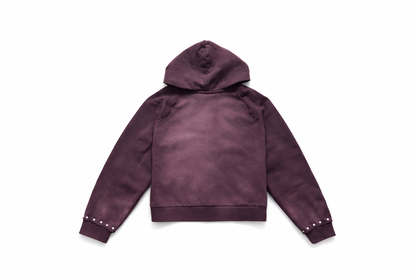 Lavender Peace Logo Hoodie