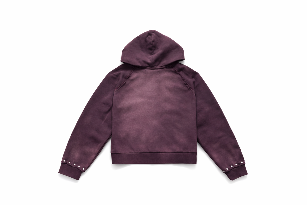 Lavender Peace Logo Hoodie