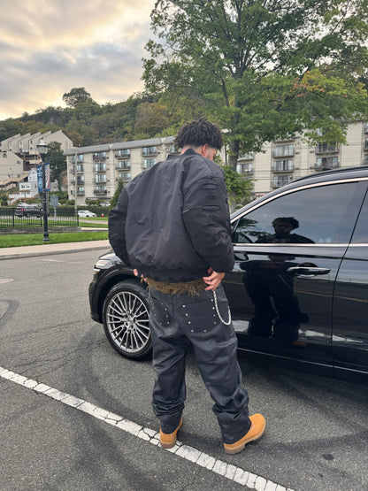 777 Waxed Button Denim