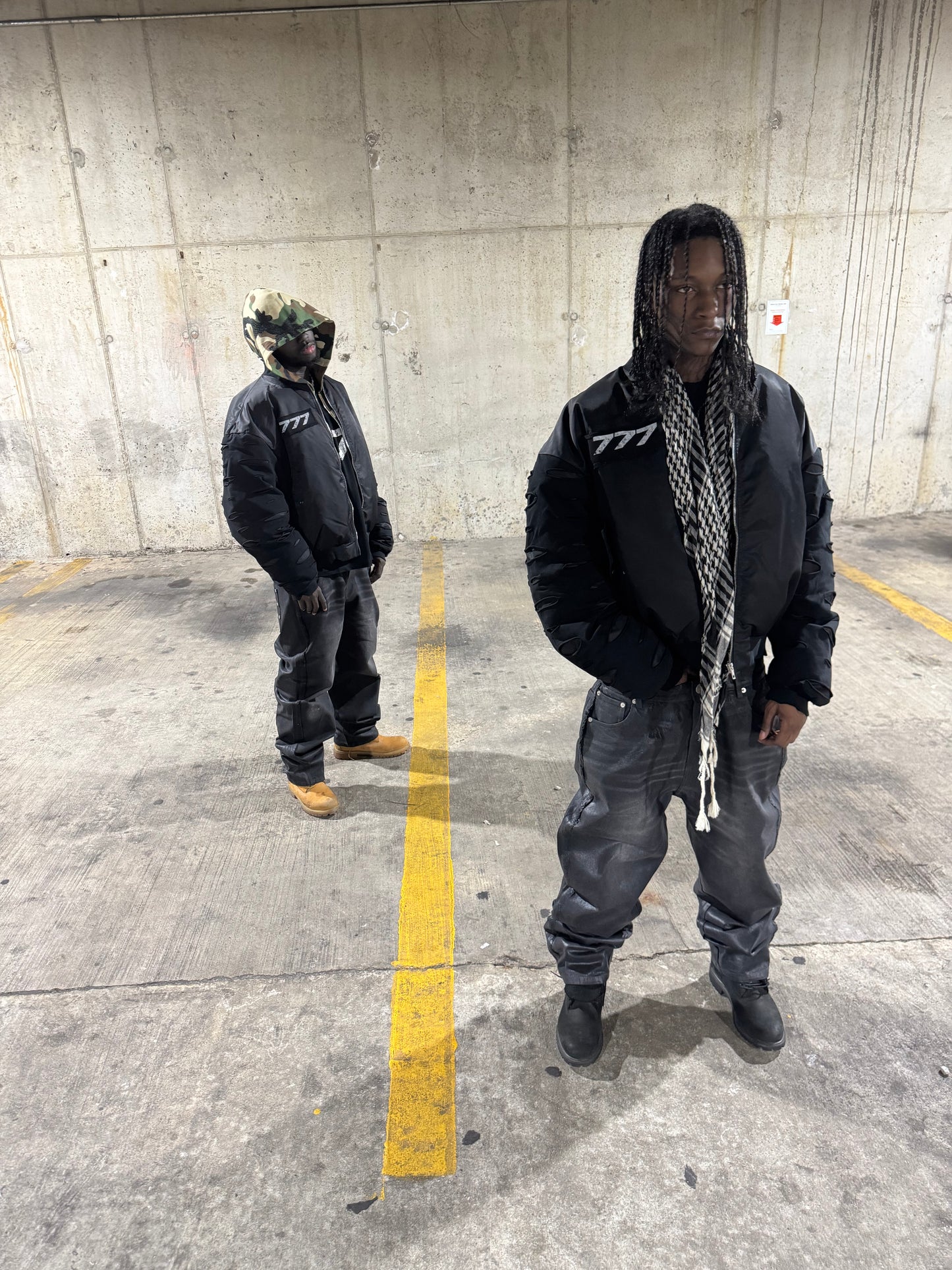 777 Waxed Button Denim