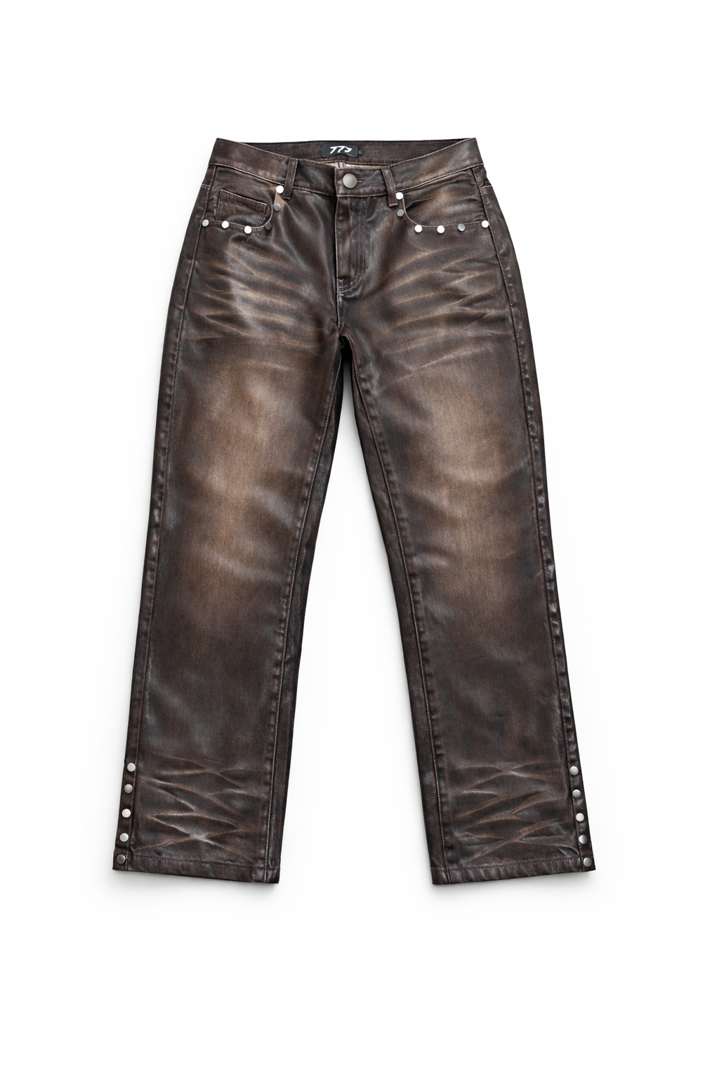 Chocolate wax denim