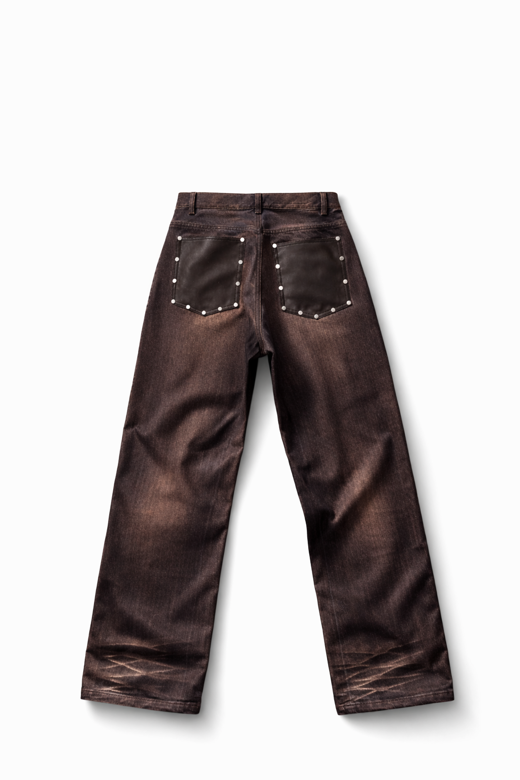 Chocolate wax denim