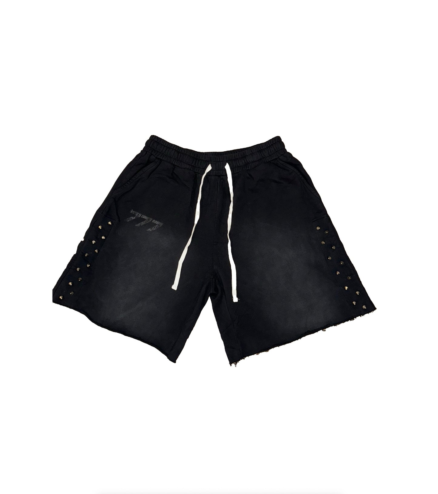 777 ONYX STUDDED SHORTS