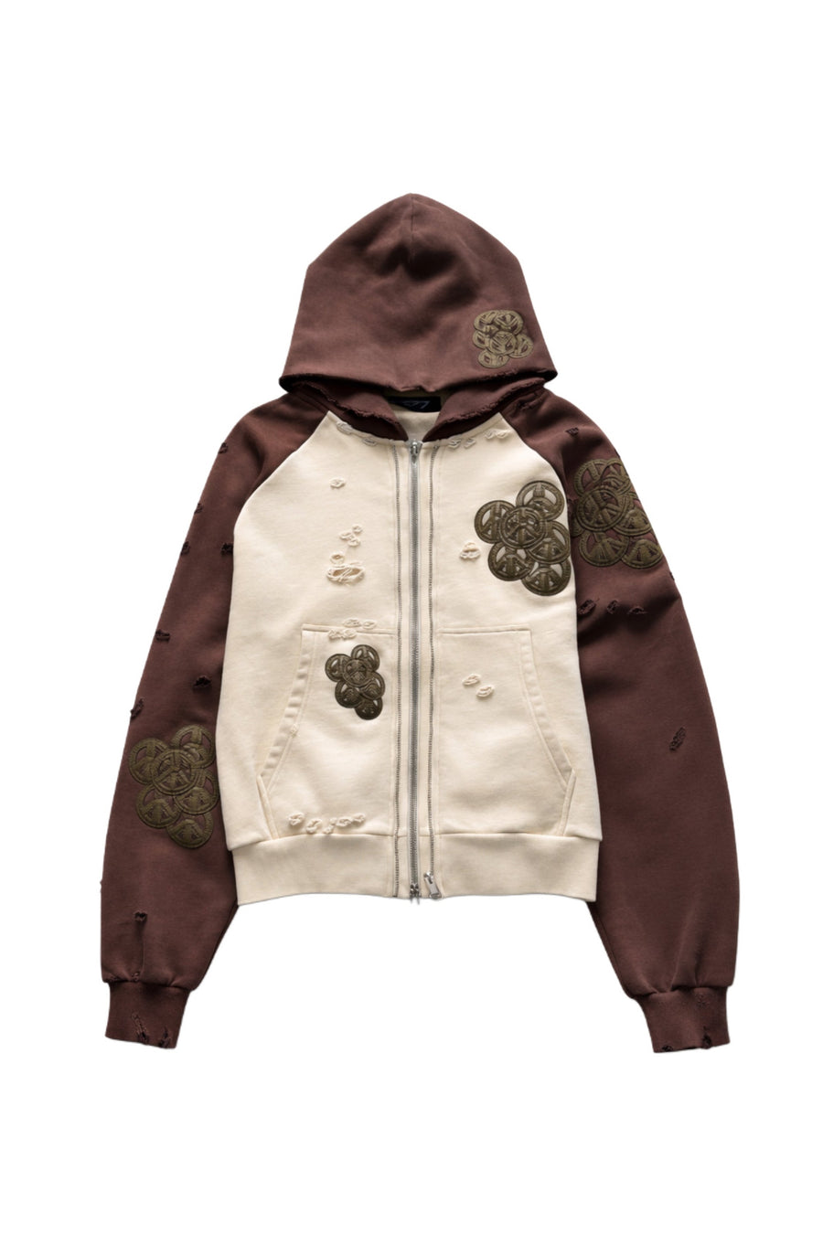 Peace chain hoodie