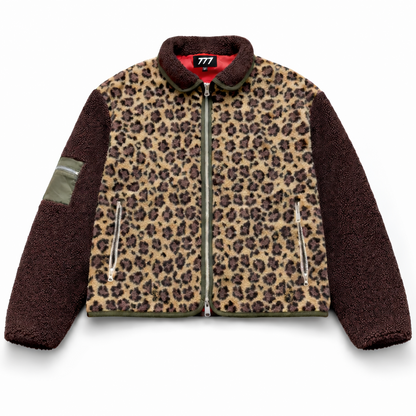 Cheetah Sherpa jacket ￼