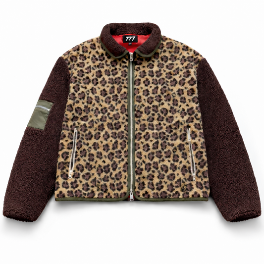 Cheetah Sherpa jacket ￼
