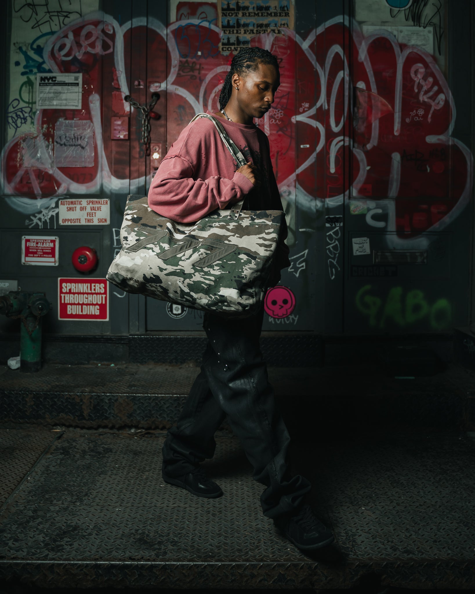 Camo duffle Bag