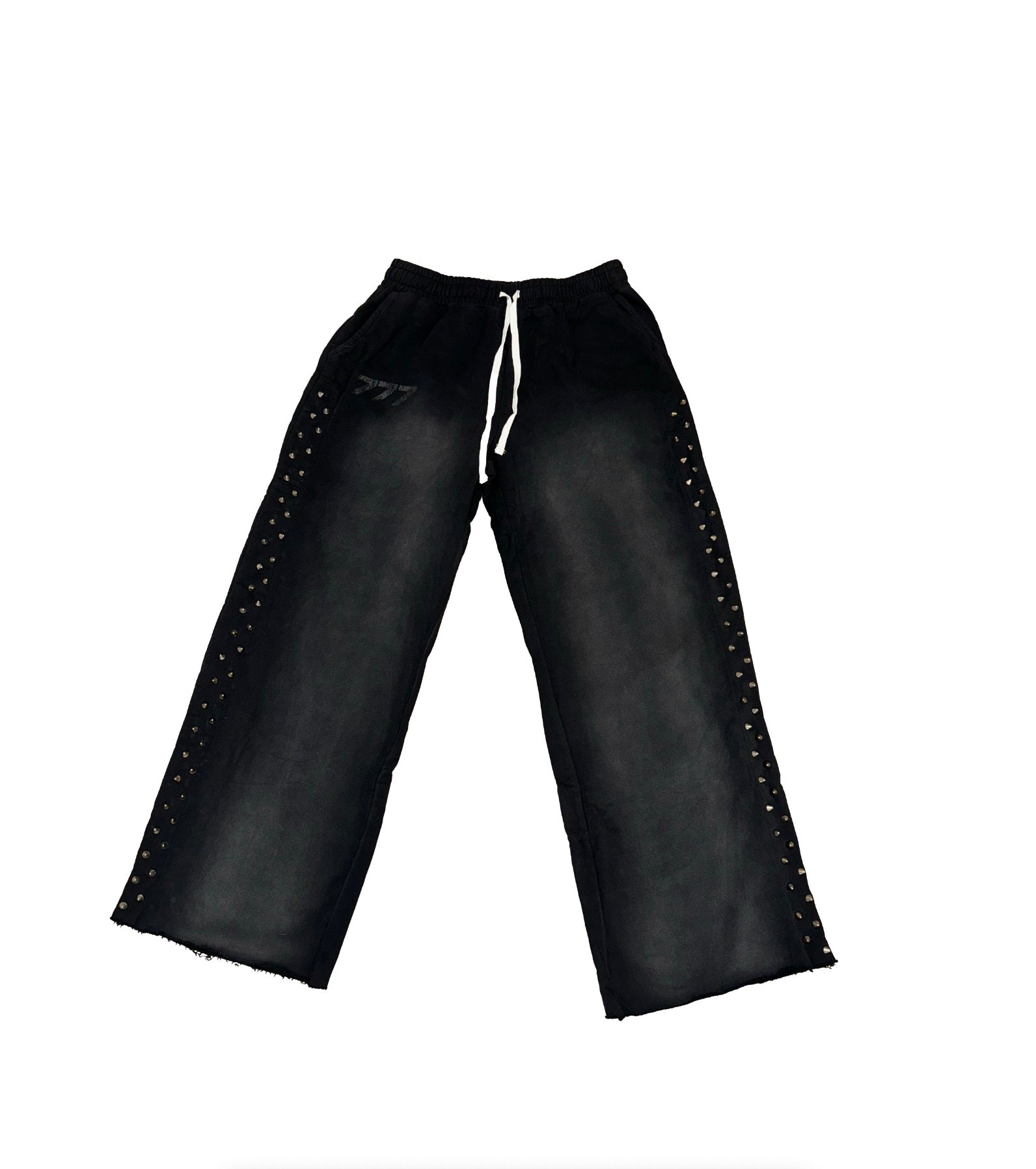 777 ONYX STUDDED SWEATS