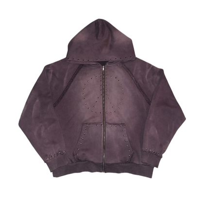 Lavender Peace Logo Hoodie