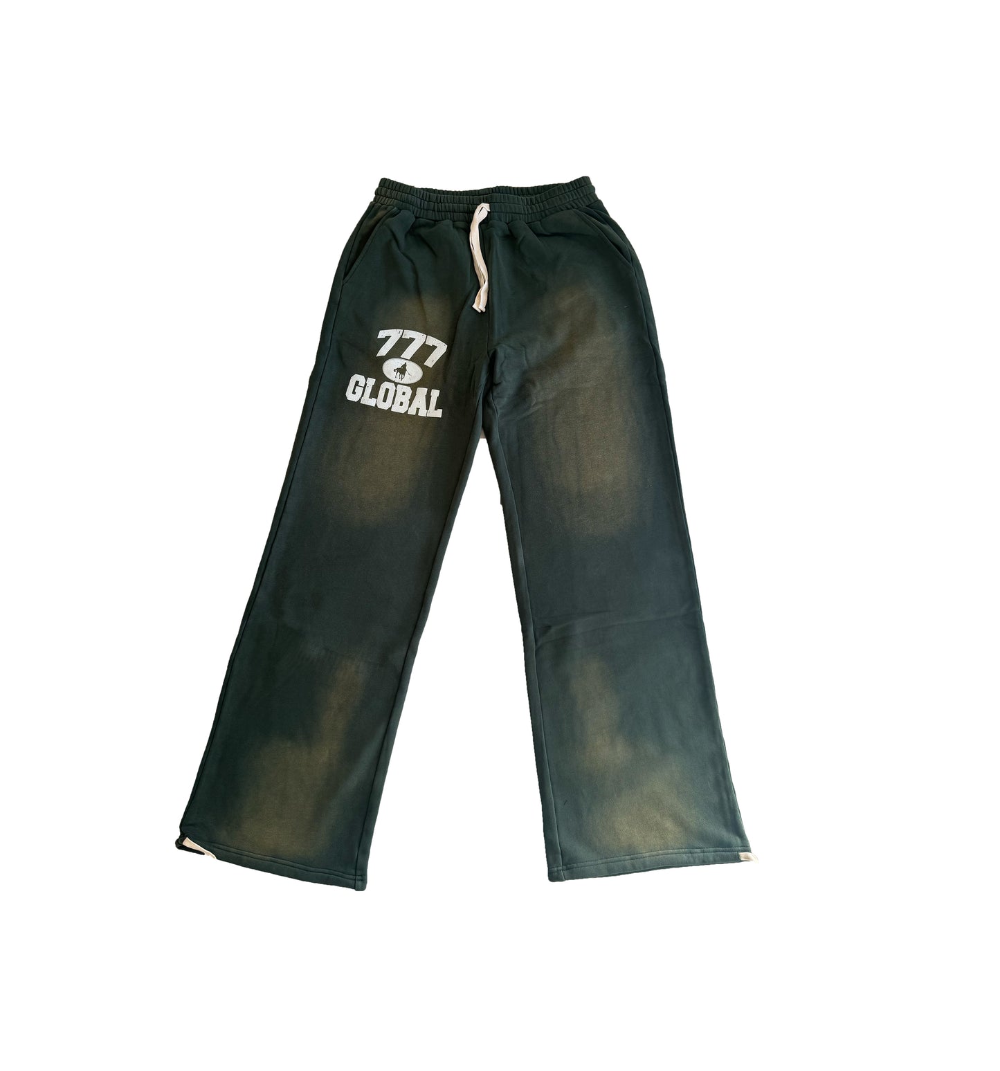 777 Global sweatpants (green)