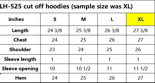 777 Black Sleeveless Hoodie