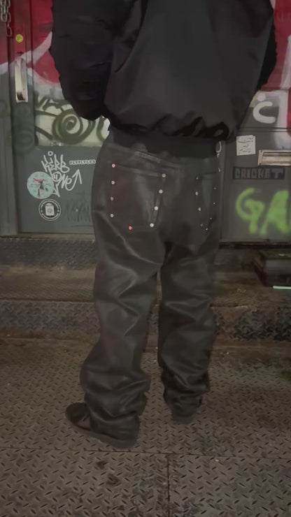 777 Waxed Button Denim